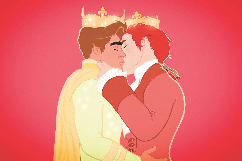 why “The Dog And The Sailor” is the gay fairytale folklore lost for over 200 years, after it narrowly escaped being removed from history altogether but here is depicted showing two gay princes kissing