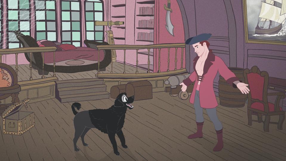 The Dog And The Sea is an ancient story, only reimagined with new illustrations, that truly depicted a positive queer story that was passed from generation to generation over 200 years ago