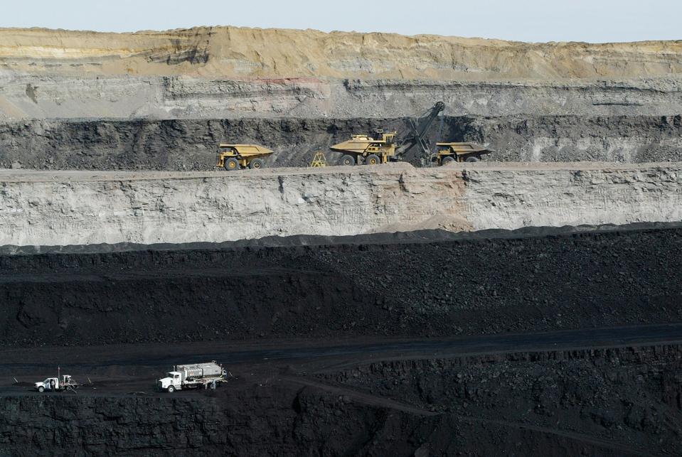 Coal Mining And Rail Traffic In Wyoming