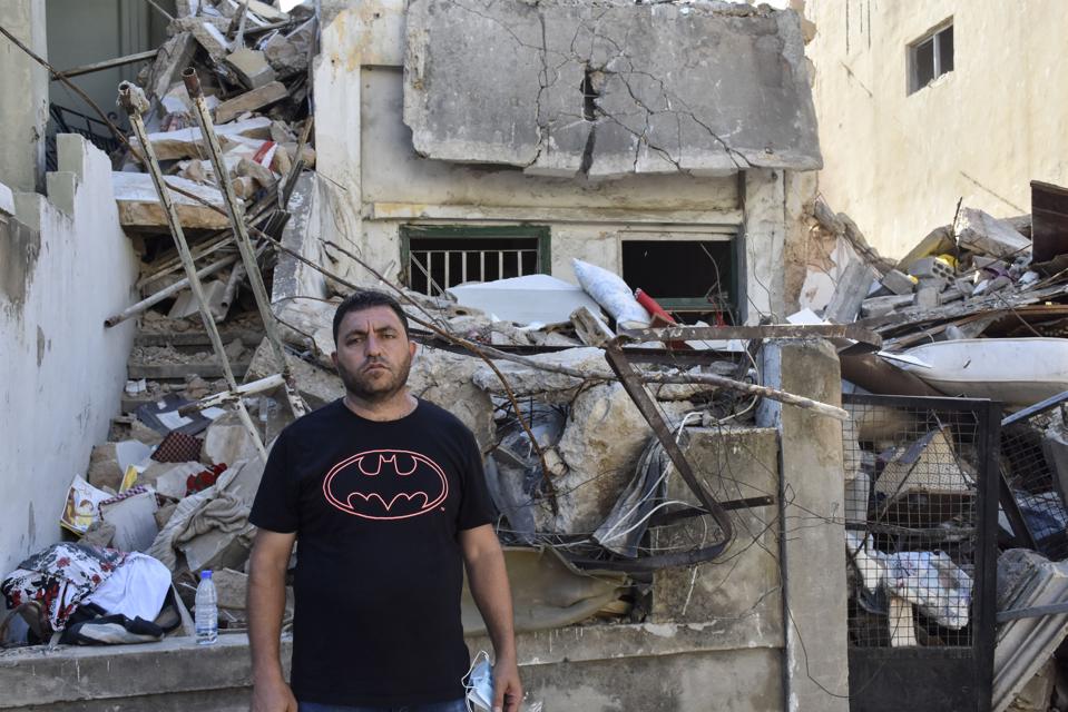 Syrian man lost family in Beirut explosions
