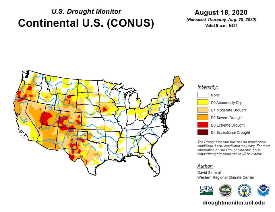 Heat Drought Wildfires And The Hottest Temperature On Earth Since 1913 All In One Spot