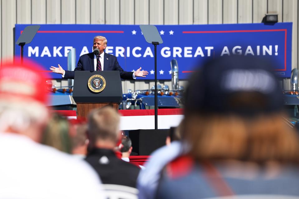 He Wasn T Born Here Trump Birthers Biden Near Scranton Ahead Of Dnc Acceptance Speech