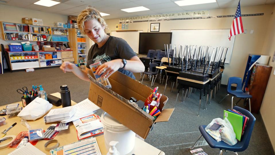 Provo, Utah School Prepares For School Year Amid CoVID-19 Pandemic