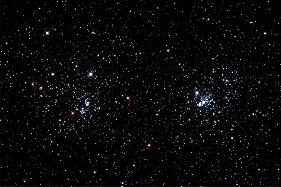 The Double Cluster in Perseus—NGC 869 and NGC 884.