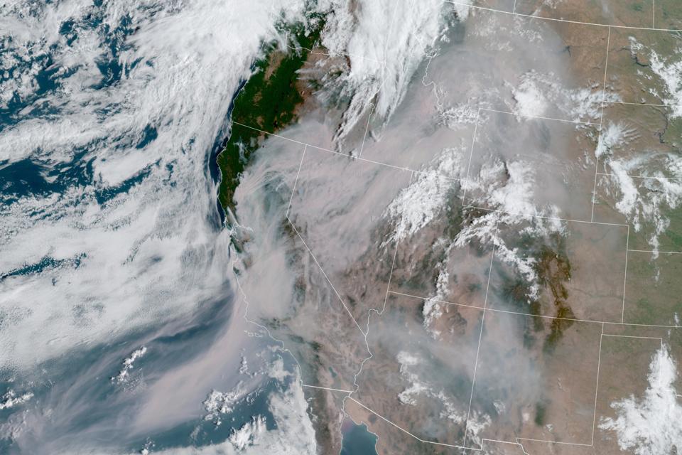Wildfire Smoke Blankets The West As California Sees Worst Air Quality In Years
