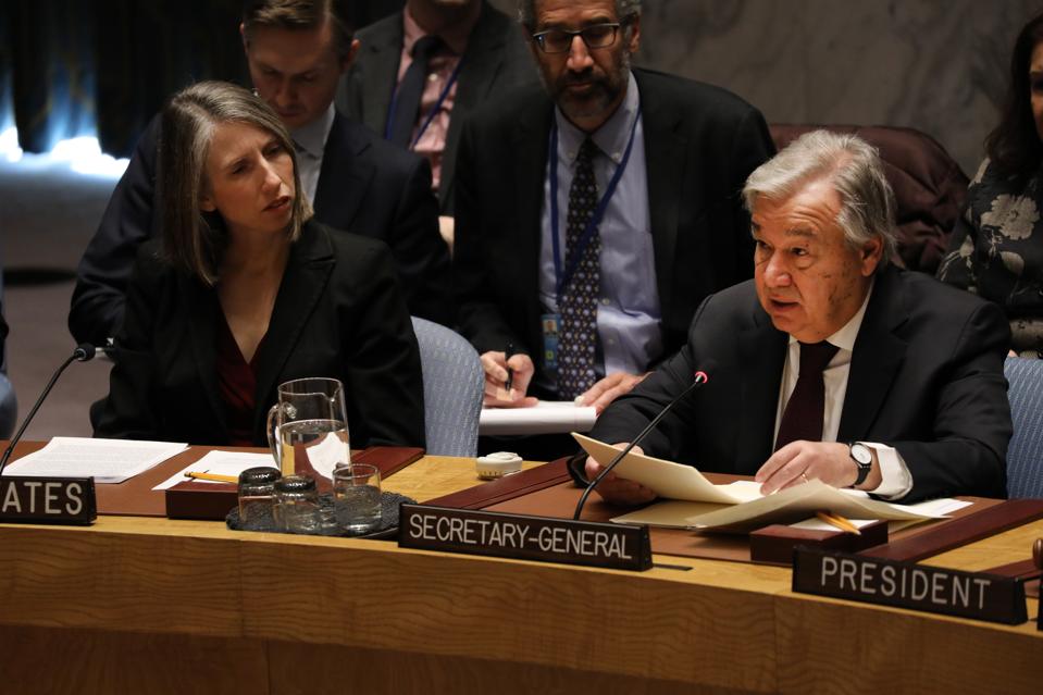 United Nations Holds Security Council Meeting On Upholding UN Charter