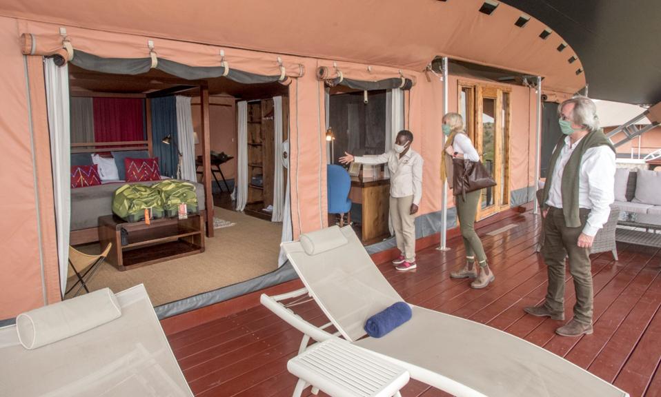 people wearing covid masks