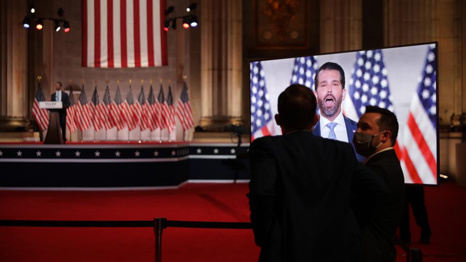 Democratic Convention Outpaces Gop Convention In Night One Tv Viewership