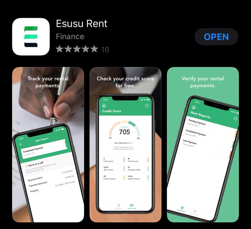 esusu, fintech, credit building, rental payments