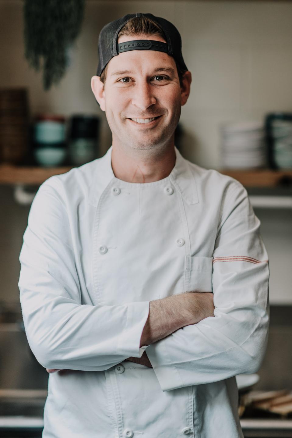 Josh Dorcak is co-chef and co-owner of Mas with Luke VanCampen.