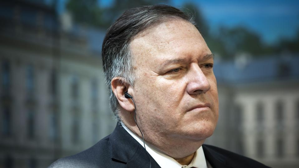 Pompeo Arrives In Czech Republic For First Leg Of Central Europe Visit