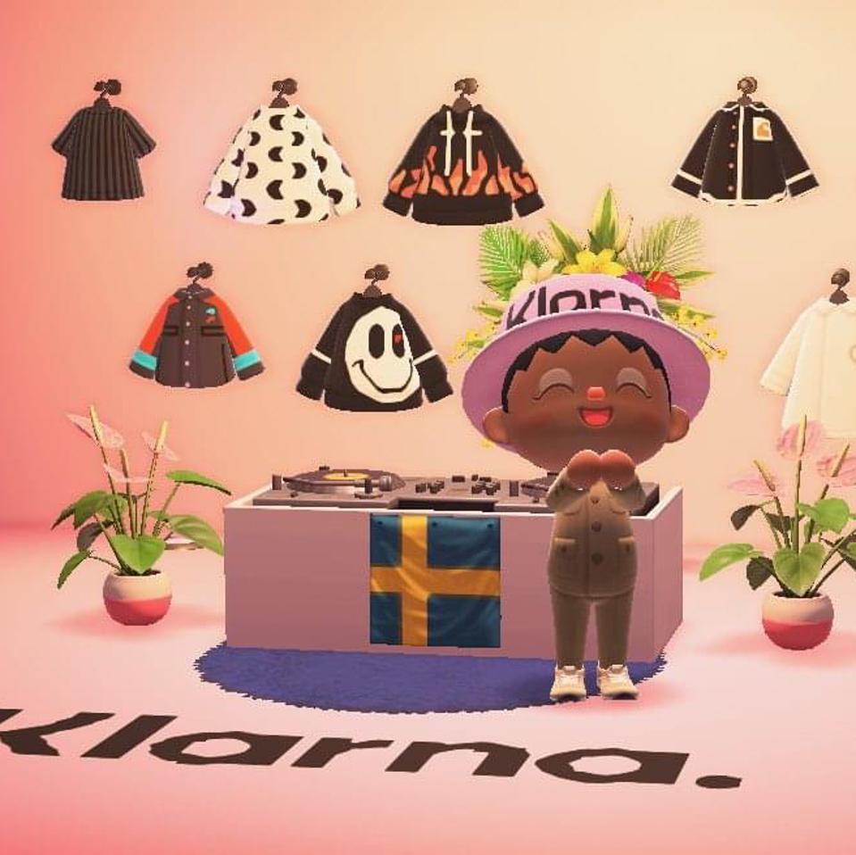 Swedish shopping app Klarna partners with 'Animal Crossing' on an upcoming virtual pop-up shop.