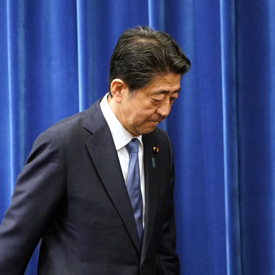 Japan's Prime Minister Abe Announces Resignation