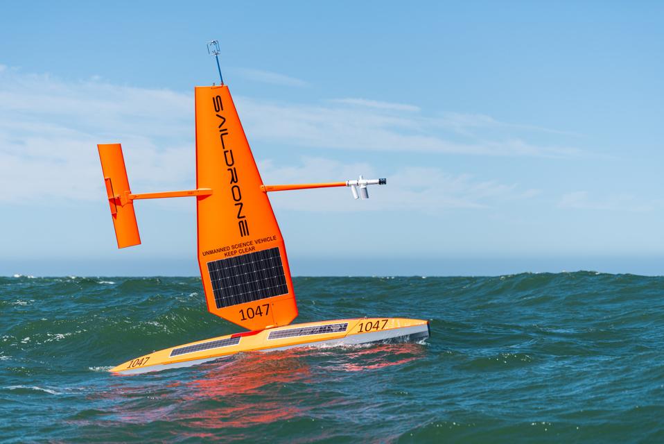 Unmanned, autonomous scientific monitoring vessels such as Saildrone, could have allowed a much greater area to be surveyed at a significantly lower cost than traditional approaches to an oil spill