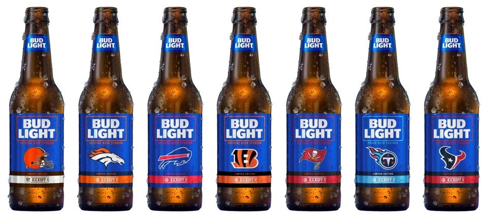 Bud Light S New Nfl Team Bottles And Season Activations