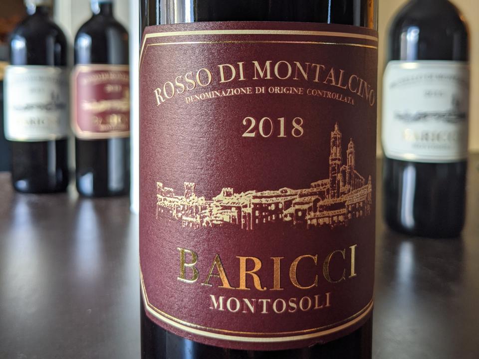 2018 Baricci, Rosso di Montalcino