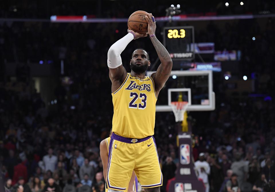 LeBron James NBA Los Angeles Lakers