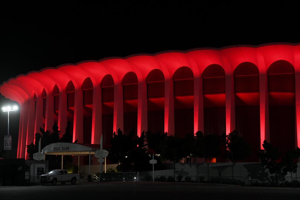 US Music Venues Light Up Red As Part Of The #RedAlertRESTART Campaign To Encourage The Passage Of The Restart Act