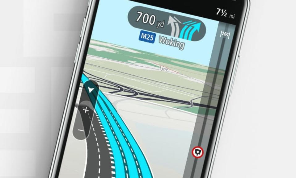 Don't miss the turn-off on the freeway with TomTom Go Navigation Lane Guidance.