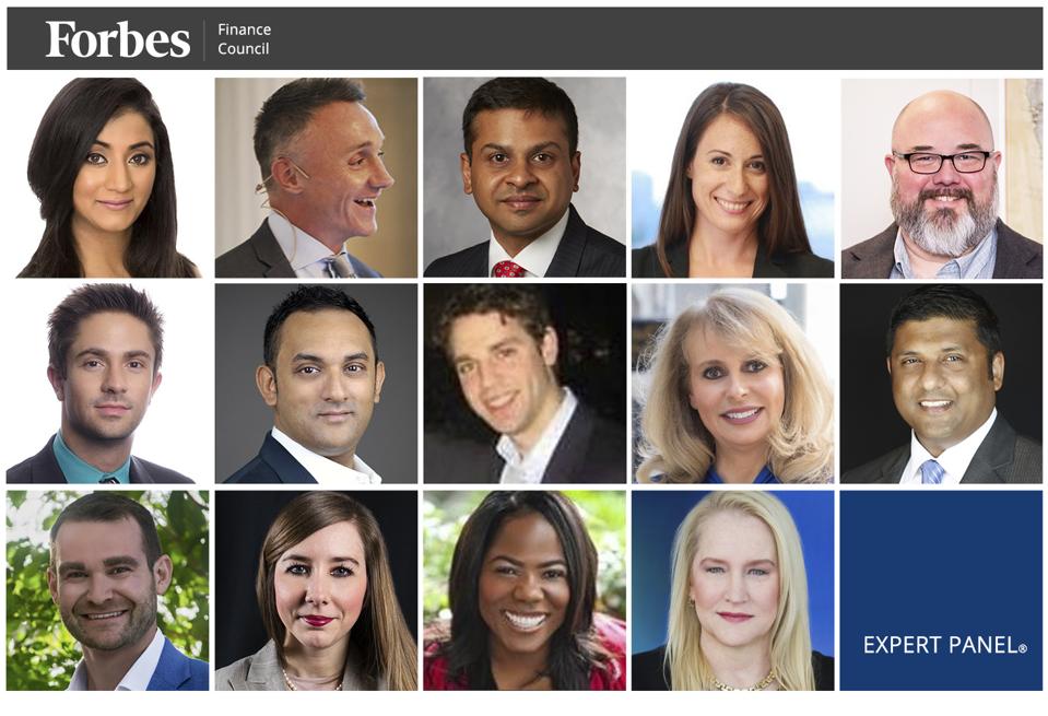 Photos of featured Forbes Finance Council members