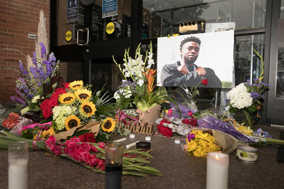 Memorial In Tribute To Chadwick Boseman