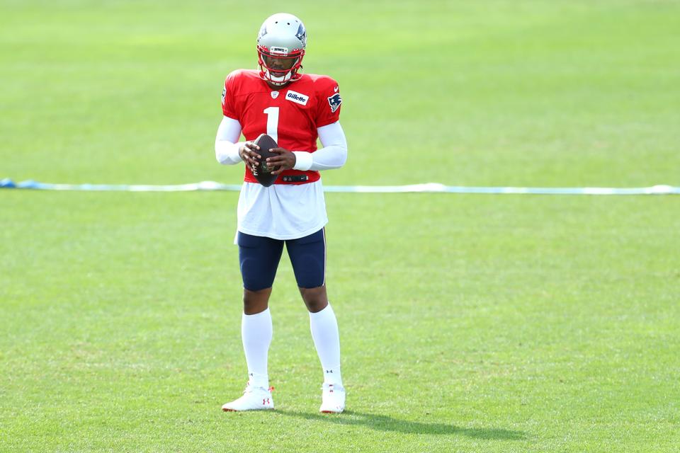 A New England Patriots Captain And Starter Cam Newton Says Words Can T Even Explain
