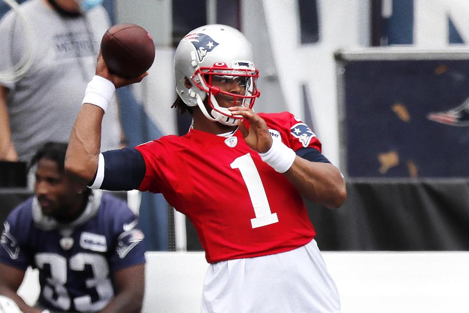 A New England Patriots Captain And Starter Cam Newton Says Words Can T Even Explain