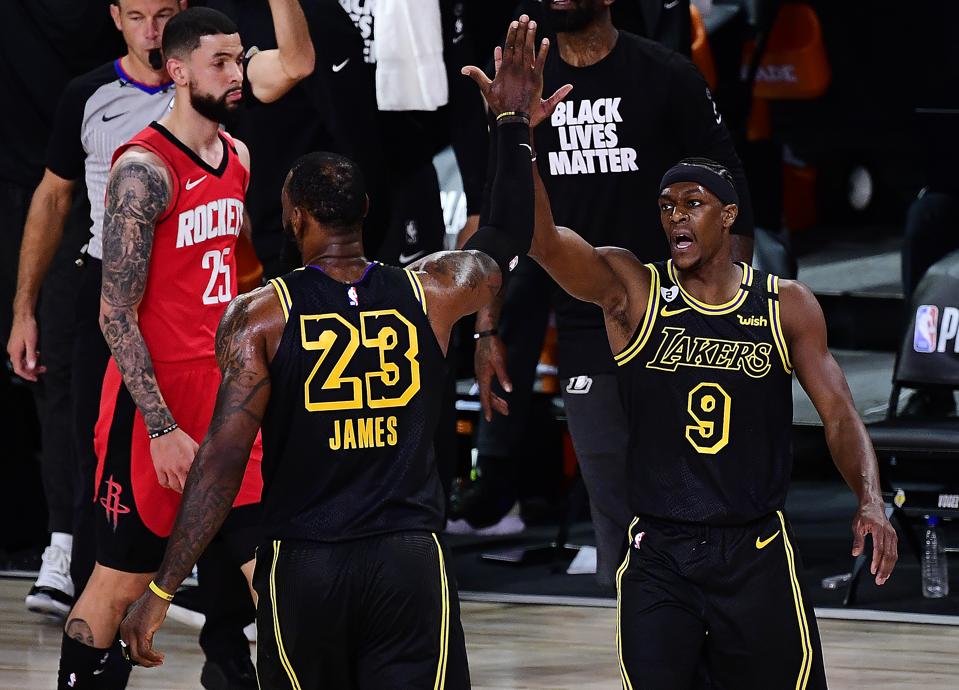 Rajon Rondo Was Major X Factor For Lakers In Game 2 Vs Rockets