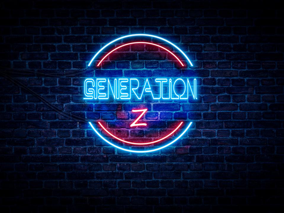 Generation Z sign