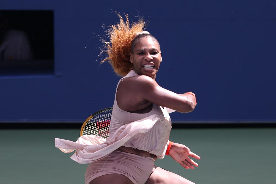 Serena Williams Outlasts Maria Sakkari To Become Third American Into U S Open Quarterfinals