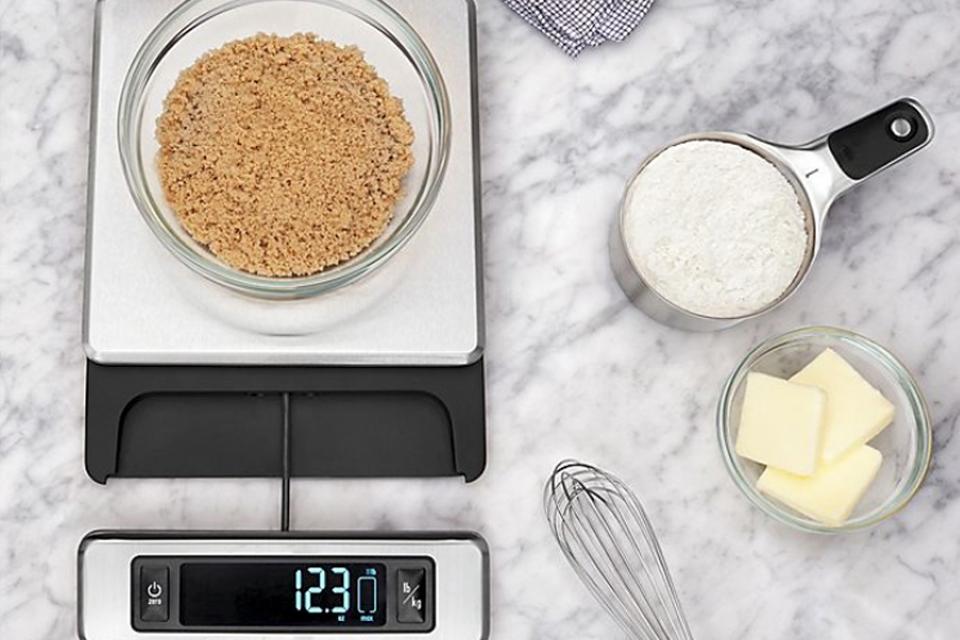 OXO Good Grips Stainless Steel Food Scale with Pull Out Display