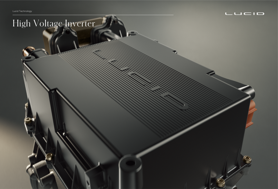 2021 Lucid Air inverter
