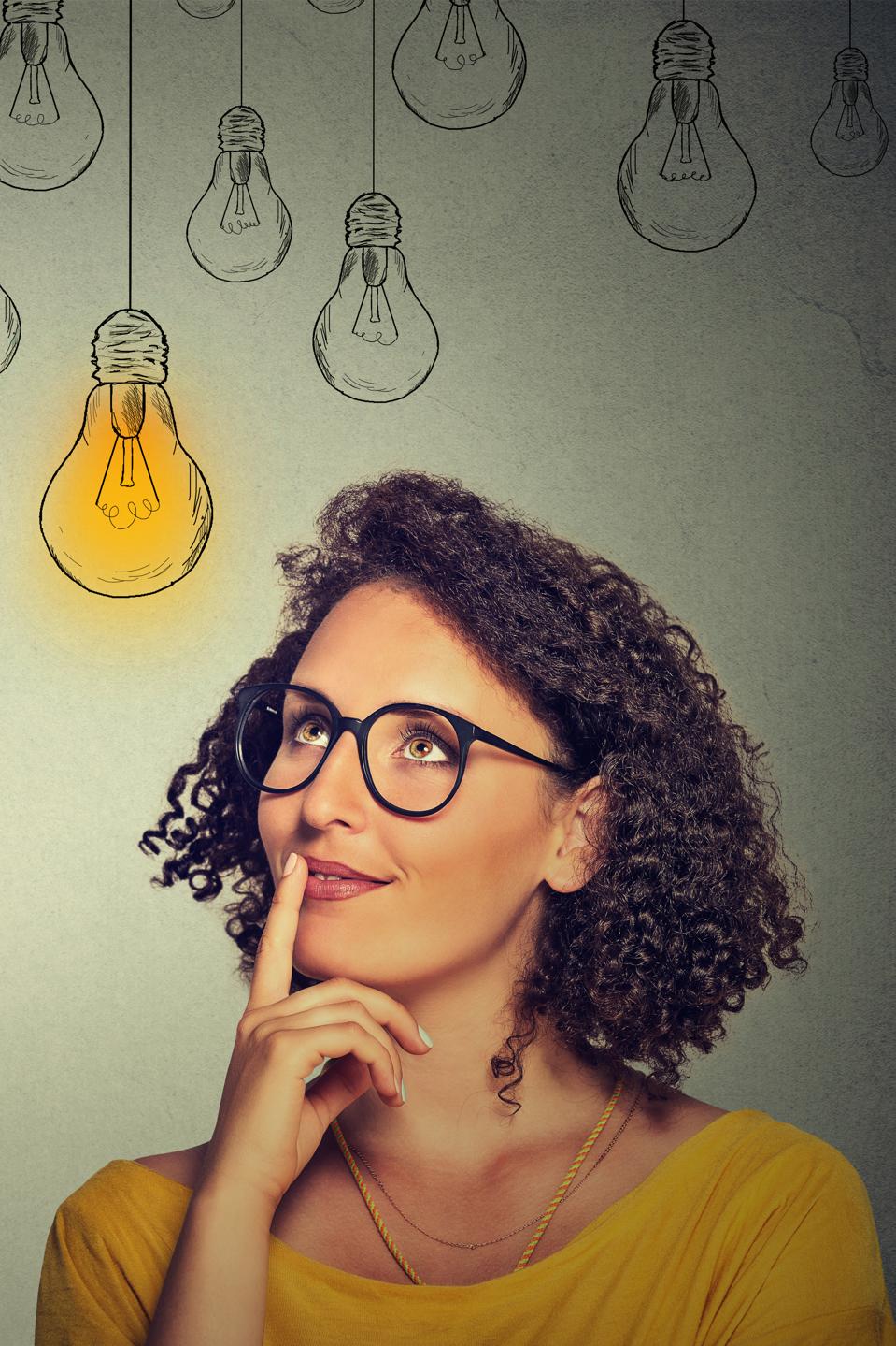 Innovation happens when light bulbs shine