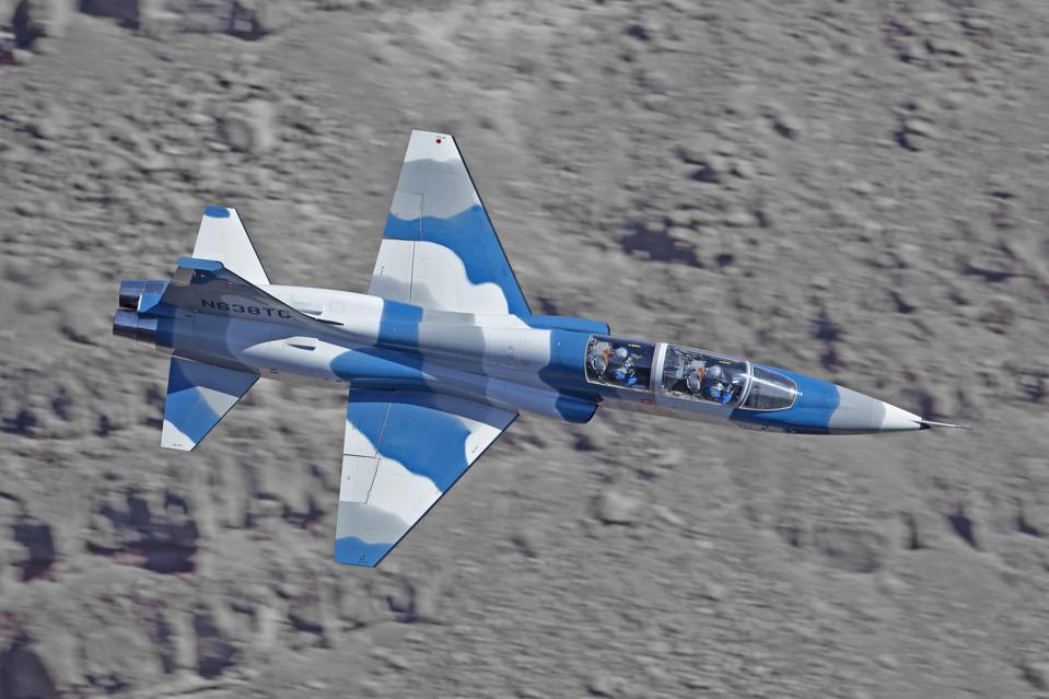 An NTPS Northrop T-38 Talon.