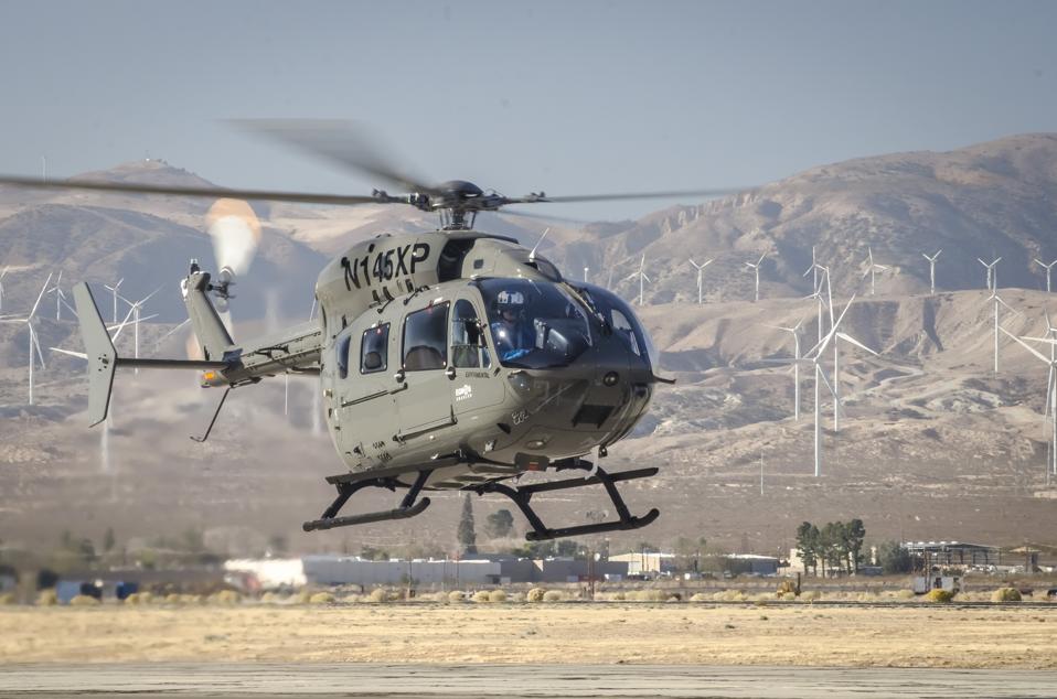 An NTPS Eurocopter EC-145.