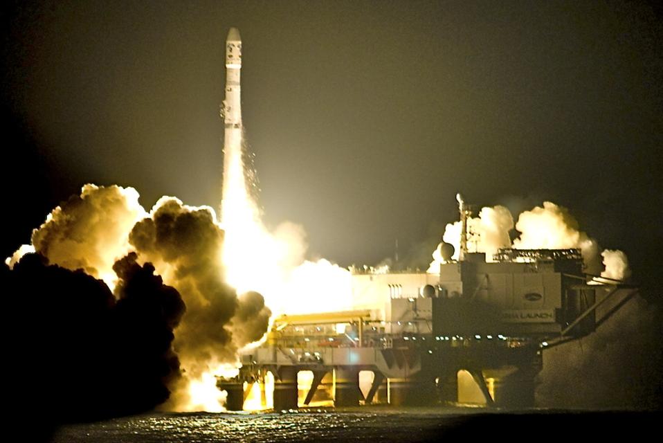 Russian Zenit rocket launch