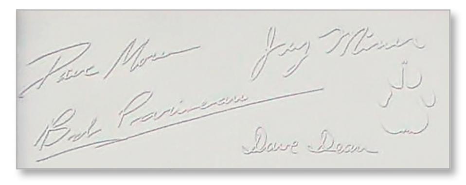Jay Miner's Signature