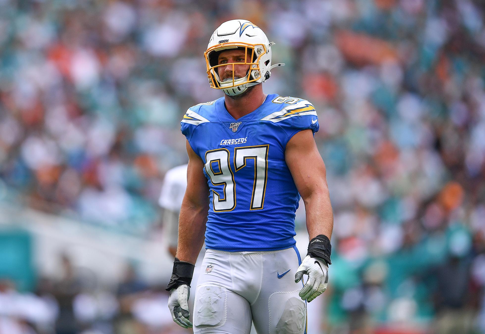 The Nfl S Highest Paid Players Bosa Tops With 44 Million Mahomes Sits Out