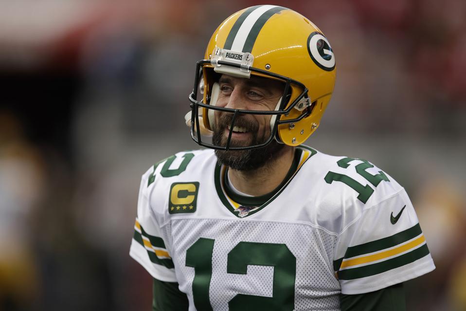 NFL QB Aaron Rodgers do Green Bay Packers