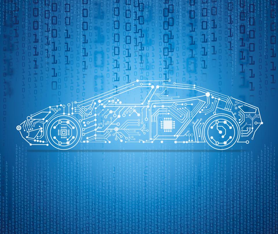 autonomous driving with a e-car