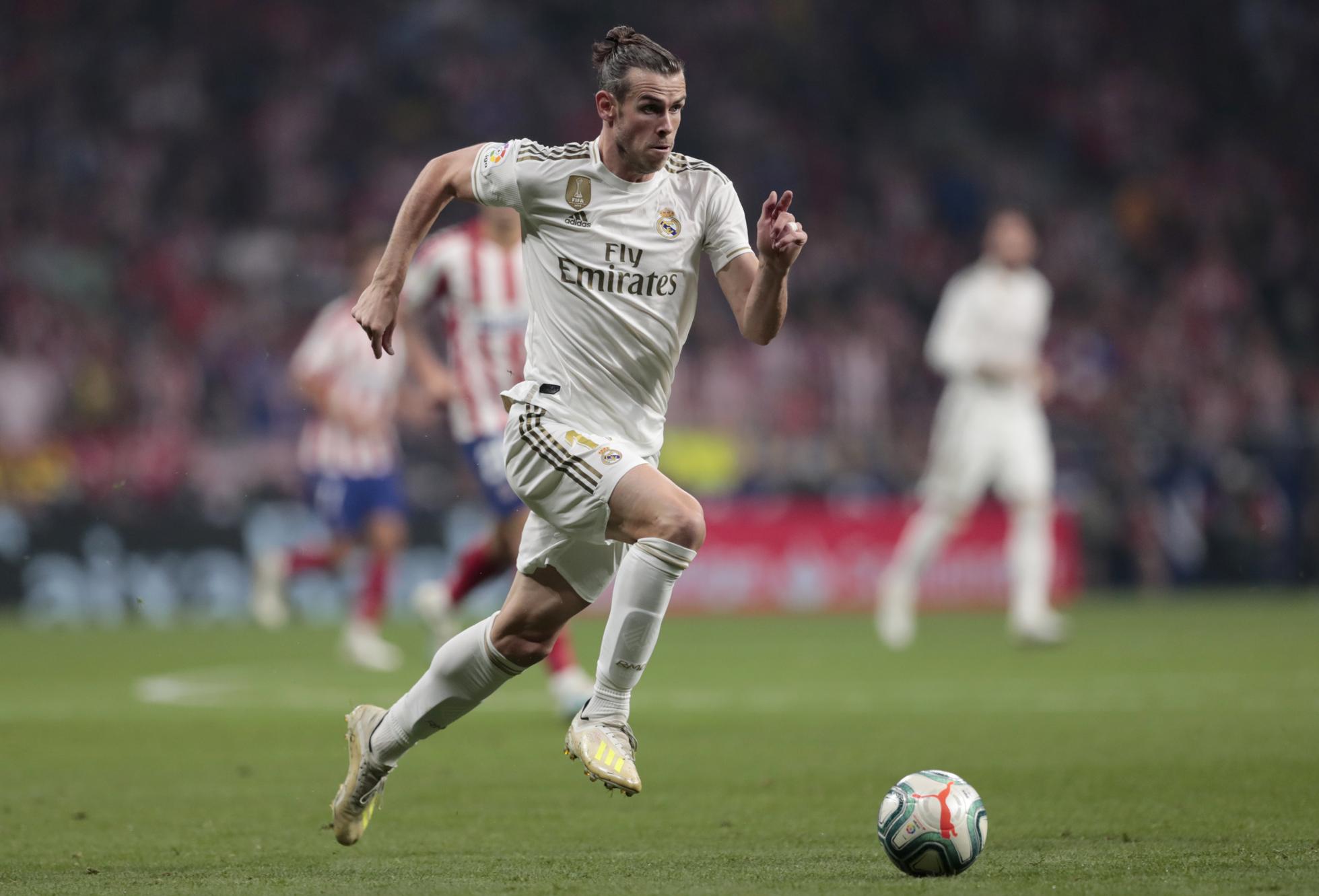 Gareth Bale appearing for Real Madrid