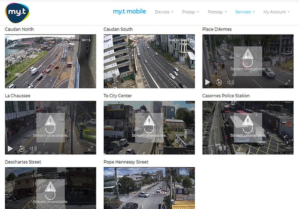 29 August 2020: the traffic cameras around the location of the march stopped working. Traffic cameras are publicly accessible in Mauritius on the Mauritius Telecom website.