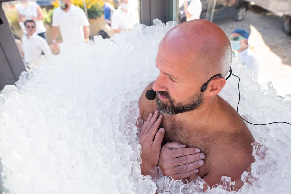 Longest Duration Full Body Contact With Ice World Record Attempt