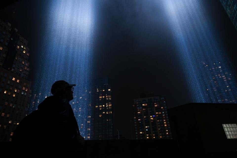9/11 Tribute in Light tested...