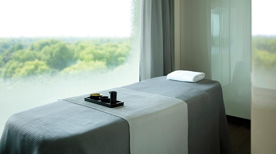 Spa treatment room