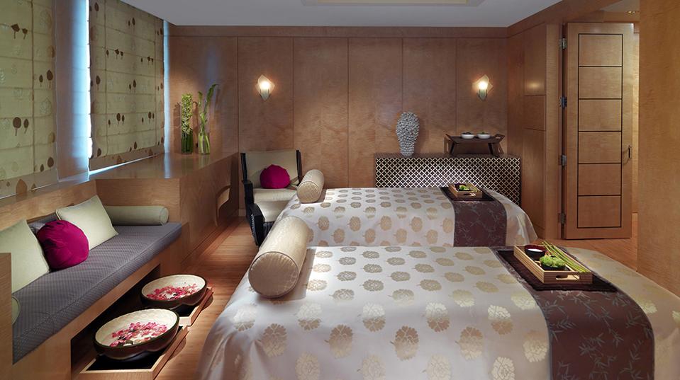 Spa treatment room