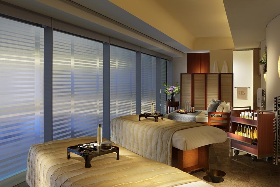 Spa treatment room