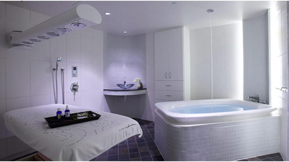 Spa treatment room