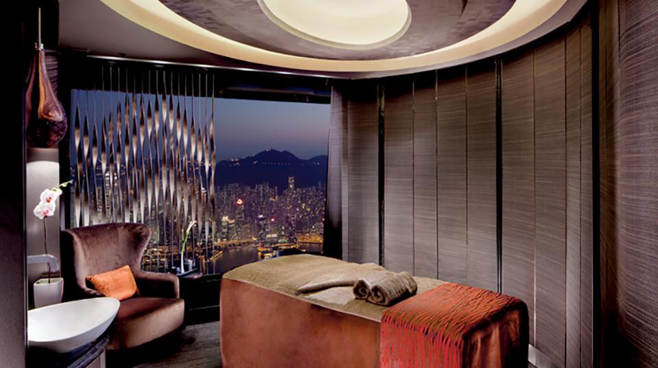 Spa treatment room