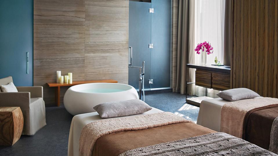 Spa treatment room